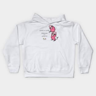 Save a Life!  Rescue & Adopt ~ Galah/Rose-Breasted Cockatoo Kids Hoodie